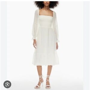 NWT Aritzia Tempest Wilfred Grace Midi Dress Medium